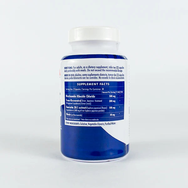 NAD+ Resveratrol | Suplemento Rejuvenecedor