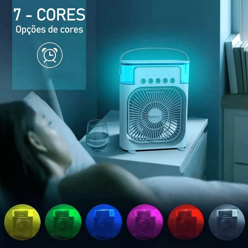 Mini Ventilador y Aire Acondicionado ¡RELAJATE CON LA FRESCURA!